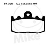 brzdové destičky EBC FA335HH. 7324163