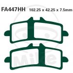 brzdové destičky EBC FA447HH. 7322456