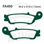 brzdové destičky EBC FA450MX-S. 7322563