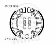 brzdové pakny Lucas MCS987 7860927