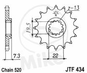 řetězové kolečko APRILIA RXV,SXV, SUZUKI DR,GN,GNX,GZ,SP.7262645