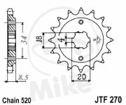 řetězové kolečko HONDA CB250Two-Fifty,CMX250Rebel.7261241