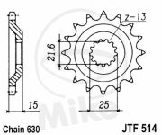 řetězové kolečko KAWASAKI Z750, GPZ750 Uni Trak.7262611