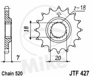 řetězové kolečko SUZUKI RM125, RM-Z250.7263593