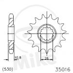 řetězové kolečko YAMAHA FJ, FZ1, FZS, MT-01, RD, XJR, YZF-R1.7263676