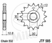 řetězové kolečko YAMAHA XJR1200.7260524