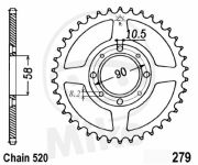 rozeta HONDA CA125,CMX250,  VT125Shadow.7275431