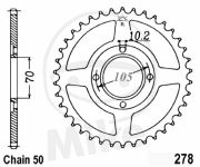 rozeta HONDA CB250-400,,CJ250-360.7272032