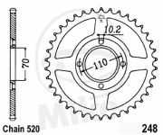 rozeta HONDA CB250.7272909