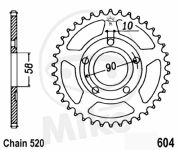 rozeta HONDA NS125R.7275951.