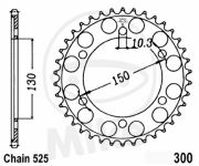 rozeta HONDA XL600-650V Transalp,XRV650Afrika Twin, YAMAHA TDM900.7276611