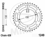rozeta HONDA XLR 125.7270200