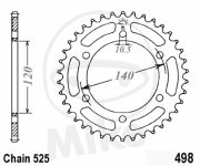 rozeta KAWASAKI W650,Z650, ZR750, ZR7, ZX6R, SUZUKI GSXR600.7275910