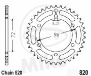 rozeta SUZUKI DR250, SP370. 7273113