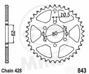 rozeta YAMAHA DT80, DT125, DT175.7273527