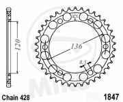 rozeta YAMAHA TDR 125.7274830