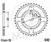 rozeta YAMAHA XS400DOHC.7273220