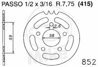rozeta ZUNDAPP ZA25,ZB22,ZD10,ZD30,ZR10,ZR20,ZR30.7270457